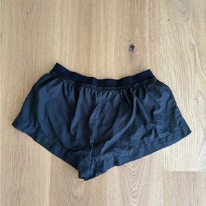 Free People Black Athletic Shorts